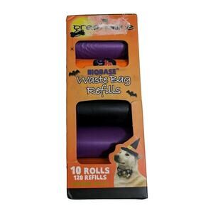 Greenbone BIOBASE Waste Bag Refill Pack, 10 Rolls / 120 Refills New